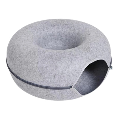 Donut Cat Tunnel Bed