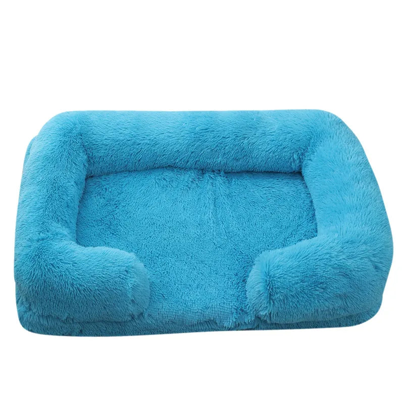 Plush Winter Dog Sofa Bed