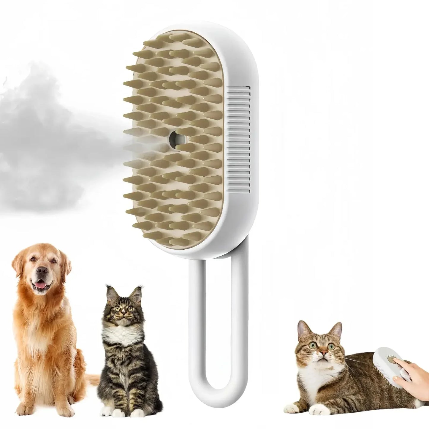 Steam-Spray Grooming Comb
