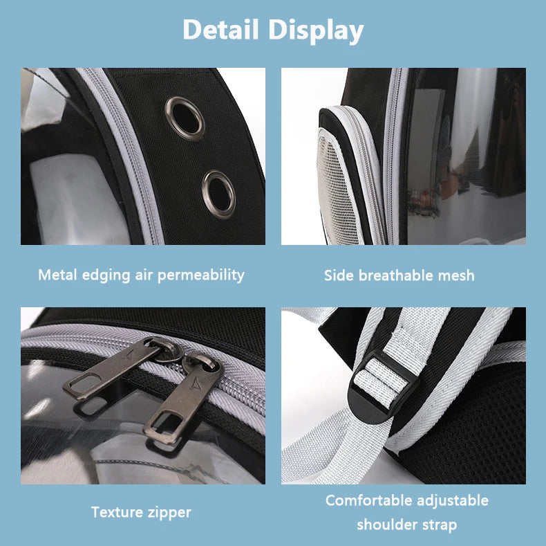 Bubble Window Pet Carrier Backpack